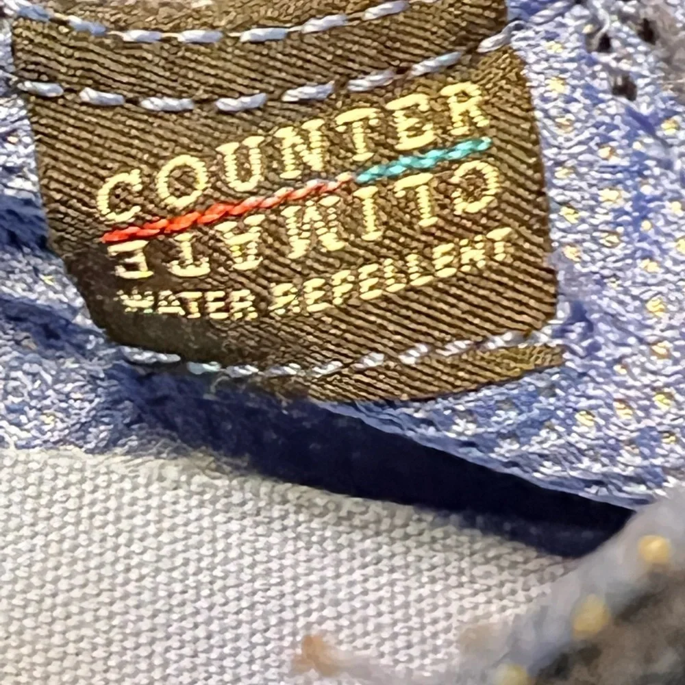 Converse All Star CounterClimate Water Repellent Blue Sneakers Lace-up Jr Size 2